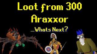 Loot from 300 Araxxor + Upcoming Goals