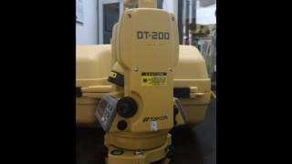 Jual Theodolite Topcon DT205 Laser.Hub 02122542747 atau Wa 0819231983