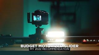 Is this the BEST 2022 budget motorized camera slider available? // GVM APP Slider