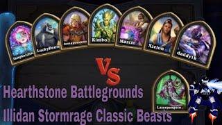 Hearthstone Battlegrounds Illidan Stormrage Classic Beasts