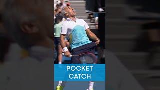 Incredible POCKET catch! ‍️