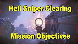 Hell Sniper Clearing Mission Objectives