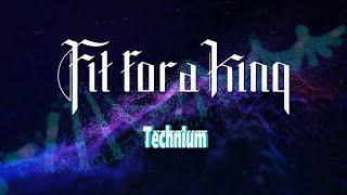 Fit For a King - Technium [ Visual Lyric Video ] New Single 2024  // 4K