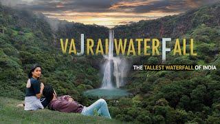 Vajrai Waterfall in Monsoon | TALLEST WATERFALL of INDIA | Satara | Maharashtra