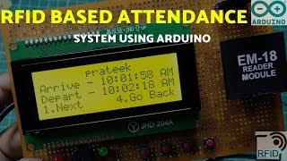 Arduino RFID Based Attendance System | Arduino Projects