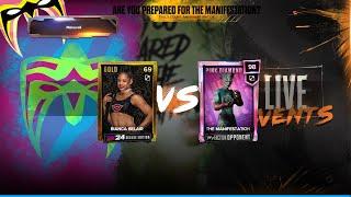 WWE2K24 - My Faction (Bianca Belair '17 GOLD 69 vs The Manifestation PINK DIAMOND 98) No Body Damage