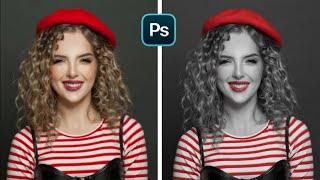 How To Red Color Isolation Effect In Photoshop | Photoshop Tutorial | Shajrun Graphics