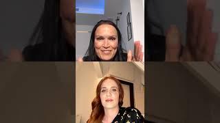 Tarja with Simone Simons Live at Instagram 2020