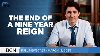 Trudeau marks last day in office; G-7 leaders meet in Quebec | Mar 13, 2025 | BCN | Full Newscast