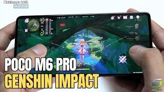 Poco M6 Pro test game Genshin Impact Max Graphics | Helio G99 Ultra