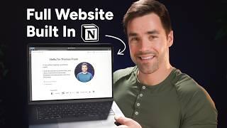 How to Build a Personal Website in Notion (Full Course)