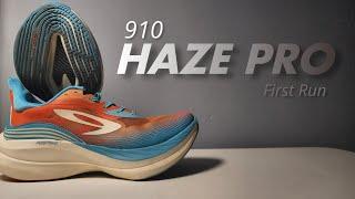 910 Haze Pro (First Run) - Akhirnya Ngerasain Sepatu Lari Canggihnya 910