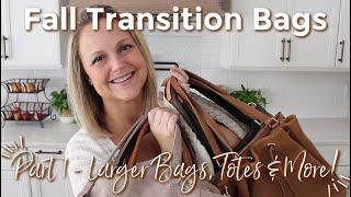 Fall Transition Bags!  Part 1 - Larger Bags, Totes & Backpacks! | GatorMOM