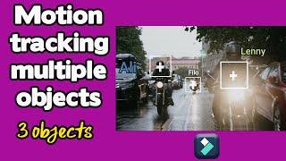 Motion Tracking Multiple Objects In Filmora X | Tutorial For Beginners