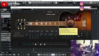 VST Gitar Akustik Suaranya REALISTIS BANGETT - Ample Sound Guitar Akustik | #ivanstudiowebcam