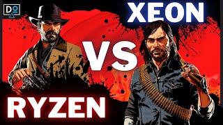 XEON E5 2620 V3 VS RYZEN 7 1700 PRO | RED DEAD REDEMPTION 2