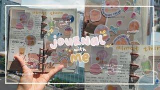 chit chat journal with me in my 6 ring binder #13: talking through how I scrapbook journal