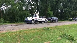 Winds topple trees on I-94 business loop in Kalamazoo