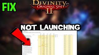 Divinity Original Sin 2  – Fix Not Launching – Complete Tutorial