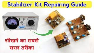 stabilizer repairing | Stabilizer kit repairing | stabilizer repairing no output | Techno mitra