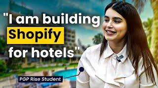 This 24-Year-Old Is Building a Shopify for Hotels in India! | Ft. Ramsha Mustafa, PGP Rise Cohort 1