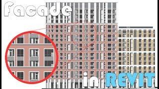 Create Modern Facade in Revit ( Extra tutorial )