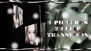 (FREE) AE LIKE 2-PICTURES 3D FLIP TRANSITION | ALIGHT MOTION TUTORIAL
