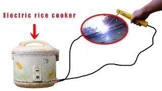 how to turn a rice cooker into a soldering iron