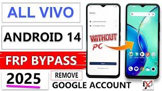 All VIVO ANDROID 14 GOOGLE/ FRP BYPASS SETTING NOT OPEN/ NEW METHOD (WITHOUT PC )