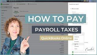 How to Pay Payroll Taxes in QuickBooks Online