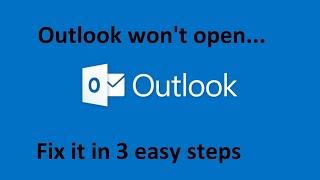 Outlook won't open: How to fix it in 3 easy steps