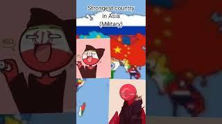 Strongest Country in Asia #shorts #edit #country #countryhumans #china #russia