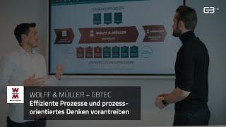 WOLFF & MÜLLER + GBTEC | Effiziente Prozesse und prozessorientiertes Denken vorantreiben