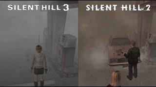 Silent Hill 2 vs Silent Hill 3 Map Comparison