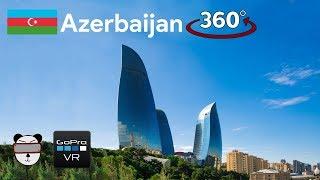  360° Flame Towers | Baku, Azerbaijan 【GoPro VR Travel | 360 Video】