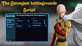 The Strongest Battlegrounds Script | Auto Farm Kills | Auto use skills,Speed,No cooldown and more