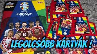 119Ft-os focis kártya csomag ?!? |Lidl Topps UEFA Euro 2024 Match Attax