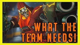 Whatever The Team Needs To Win! - Seagull - Overwatch