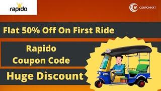 Rapido Coupon Code 2023 | Rapido Promo Code | Rapido Offer & Deals