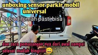 sigra tipe D || tutorial pasang sensor parkir