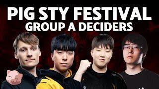 WHO QUALIFIES FOR TOP 8? Serral Cure Shin Trigger | PiGFest 5.0 Group A Part 2 - StarCraft 2