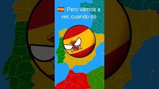 España Devuelve El Oro a Latam (Con mi Voz) #countryballs #humor #shorts #viral