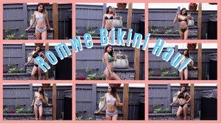 Romwe Bikini Try On Haul 2018!!