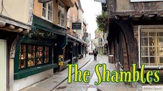 A Walk Down the Shambles in York - One of the Best-Preserved Medieval Shopping Streets in Europe