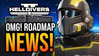 Helldivers 2 - Devs Reveal Roadmap News, Mech & Nerf Response!