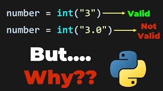 CONVERT FLOAT STRING TO INT IN PYTHON