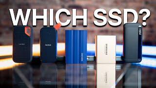 BEST SSDs! Samsung T7 vs SanDisk vs Crucial X8 and Acasis 