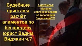 Судебные приставы расчёт алиментов по - беспределу юрист Вадим Видякин Киров в Законе ч.7 ЗАКУЛИСЬЕ