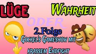 Lüge oder Wahrheit ? Meine eigene Gameshow mit coolen Teilnehmern !