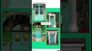 5 gorgeous front door colours that will get attention! #color #frontdoor #paintingdoor #homedecor